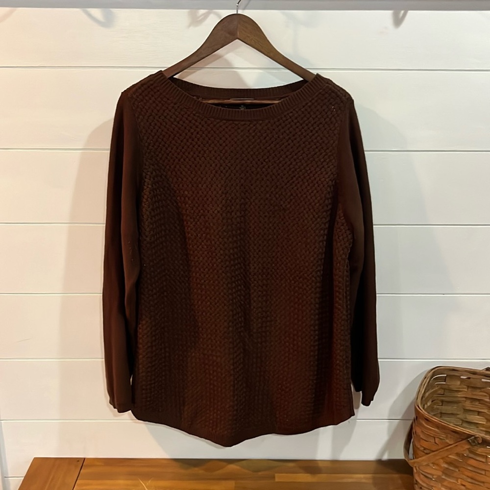 Lety & Me   Women’s 1x sweater lightweight spring weight cotton